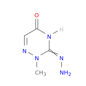 1,2,4-Triazine-3,5(2H,4H)-dione, 2-methyl-, 3-hydrazone