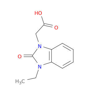 2-(3-ethyl-2-oxo-2,3-dihydro-1H-1,3-benzodiazol-1-yl)acetic Acid