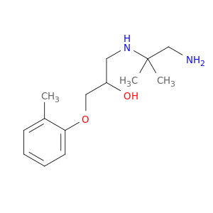 2-Propanol, 1-[(2-amino-1,1-dimethylethyl)amino]-3-(2-methylphenoxy)-