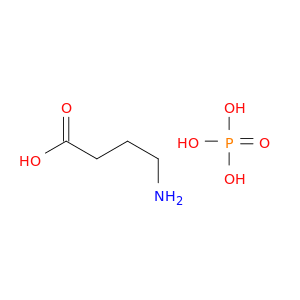 Butanoic acid, 4-amino-, phosphate (1:1)