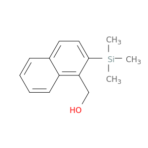 1-Naphthalenemethanol, 2-(trimethylsilyl)-