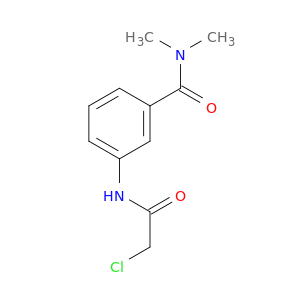 3-[(2-氯乙酰基)氨基]-N,N-二甲基苯甲酰胺