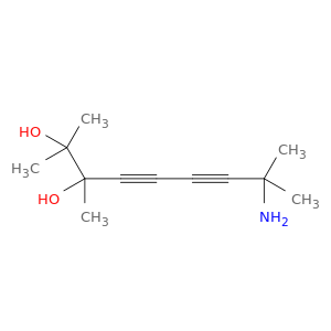 4,6-Nonadiyne-2,3-diol, 8-amino-2,3,8-trimethyl-