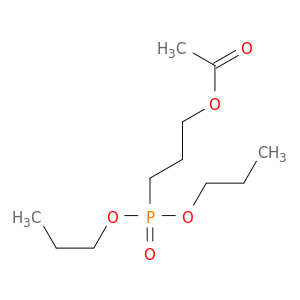 Phosphonic acid, [3-(acetyloxy)propyl]-, dipropyl ester