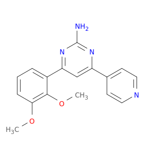 2-Pyrimidinamine, 4-(2,3-dimethoxyphenyl)-6-(4-pyridinyl)-
