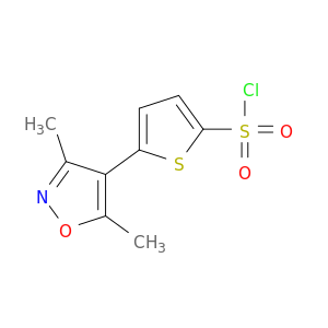 5-(3,5-二甲基异恶唑-4-基)噻吩-2-磺酰氯