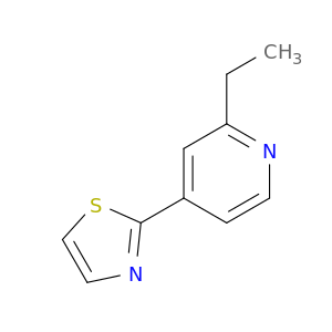 Pyridine,2-ethyl-4-(2-thiazolyl)-