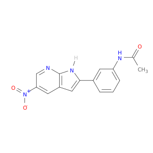 Acetamide, N-[3-(5-nitro-1H-pyrrolo[2,3-b]pyridin-2-yl)phenyl]-