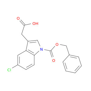 1H-Indole-3-acetic acid, 5-chloro-1-[(phenylmethoxy)carbonyl]-