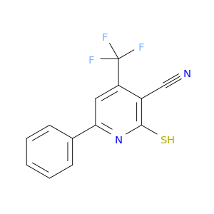 3-Pyridinecarbonitrile,1,2-dihydro-6-phenyl-2-thioxo-4-(trifluoromethyl)-