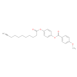 Benzoic acid, 4-methoxy-, 4-[(1-oxo-10-undecynyl)oxy]phenyl ester