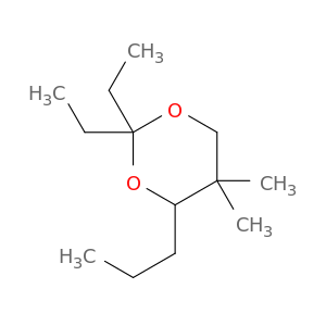 1,3-Dioxane, 2,2-diethyl-5,5-dimethyl-4-propyl-