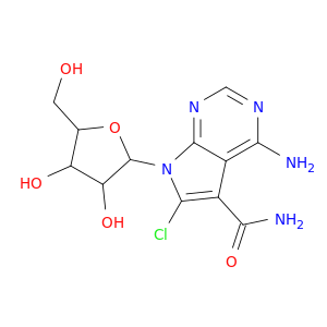 7H-Pyrrolo[2,3-d]pyrimidine-5-carboxamide,4-amino-6-chloro-7-b-D-ribofuranosyl-