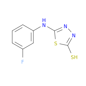 5-[(3-Fluorophenyl)amino]-1,3,4-thiadiazole-2-thiol