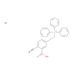 Phosphonium, [(3-carboxy-4-cyanophenyl)methyl]triphenyl-, bromide