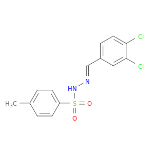 N'1-(3,4-dichlorobenzylidene)-4-methylbenzene-1-sulfonohydrazide