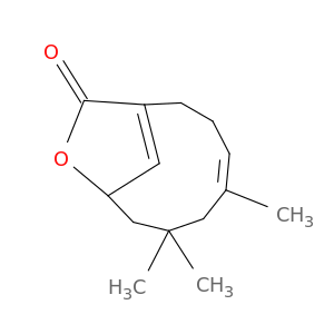 10-Oxabicyclo[7.2.1]dodeca-1(12),4-dien-11-one, 5,7,7-trimethyl-