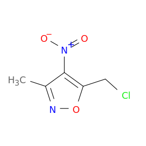 5-(chloromethyl)-3-methyl-4-nitro-1,2-oxazole