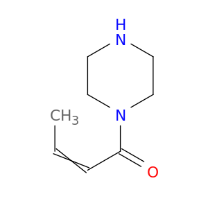 1-(piperazin-1-yl)but-2-en-1-one