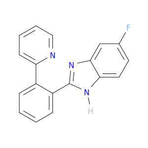 1H-Benzimidazole, 5-fluoro-2-[2-(2-pyridinyl)phenyl]-