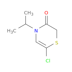2H-1,4-Thiazin-3(4H)-one, 6-chloro-4-(1-methylethyl)-