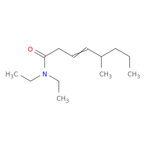 3-Octenamide, N,N-diethyl-5-methyl-