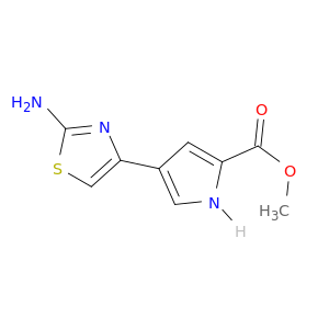 甲基4-(2-氨基-4-噻唑基)-1H-吡咯-2-羧酸盐