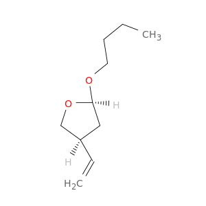 Furan, 2-butoxy-4-ethenyltetrahydro-, cis-