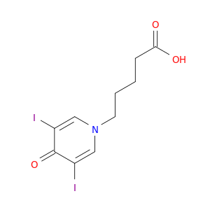 1(4H)-Pyridinepentanoicacid, 3,5-diiodo-4-oxo-