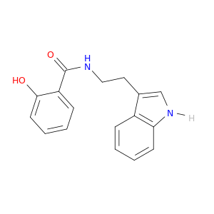 Benzamide,2-hydroxy-N-[2-(1H-indol-3-yl)ethyl]-