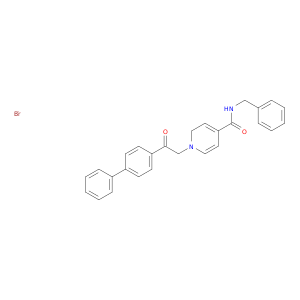 N-BENZYL-1-[2-OXO-2-(4-PHENYLPHENYL)ETHYL]PYRIDINE-4-CARBOXAMIDE BROMIDE