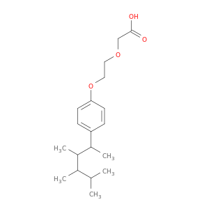 Acetic acid, [2-[4-(1,2,3,4-tetramethylpentyl)phenoxy]ethoxy]-