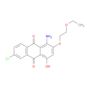 9,10-Anthracenedione, 1-amino-6-chloro-2-(2-ethoxyethoxy)-4-hydroxy-