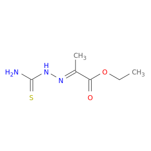 Propanoic acid,2-[2-(aminothioxomethyl)hydrazinylidene]-, ethyl ester