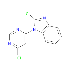 1H-Benzimidazole, 2-chloro-1-(6-chloro-4-pyrimidinyl)-