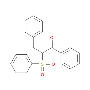 1-Propanone, 1,3-diphenyl-2-(phenylsulfonyl)-