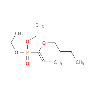 Phosphonic acid, [(1E)-1-[(2E)-2-butenyloxy]-1-propenyl]-, diethyl ester
