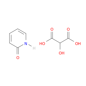 Propanedioic acid, hydroxy-, compd. with 2(1H)-pyridinone (1:1)