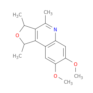 Furo[3,4-c]quinoline, 1,3-dihydro-7,8-dimethoxy-1,3,4-trimethyl-