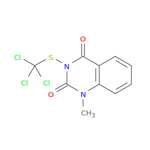 2,4(1H,3H)-Quinazolinedione, 1-methyl-3-[(trichloromethyl)thio]-