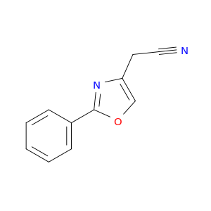 2-(2-Phenyloxazol-4-yl)acetonitrile
