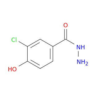 3-chloro-4-hydroxybenzohydrazide
