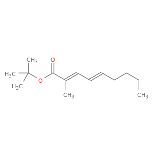 2,4-Nonadienoic acid, 2-methyl-, 1,1-dimethylethyl ester, (2E,4E)-