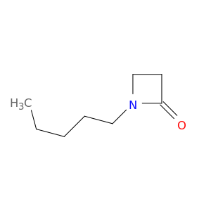 2-Azetidinone, 1-pentyl-