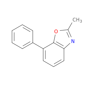 Benzoxazole, 2-methyl-7-phenyl-