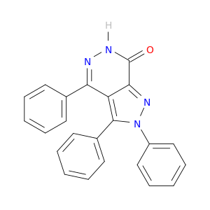 7H-Pyrazolo[3,4-d]pyridazin-7-one, 2,6-dihydro-2,3,4-triphenyl-