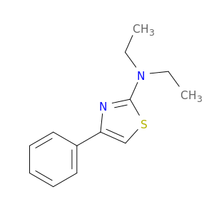 N,N-二乙基-4-苯基-2-噻唑胺