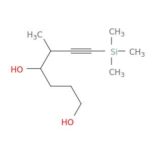 6-Heptyne-1,4-diol, 5-methyl-7-(trimethylsilyl)-