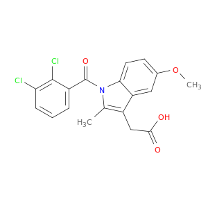 1H-Indole-3-acetic acid, 1-(2,3-dichlorobenzoyl)-5-methoxy-2-methyl-
