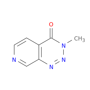 Pyrido[3,4-d]-1,2,3-triazin-4(3H)-one, 3-methyl-